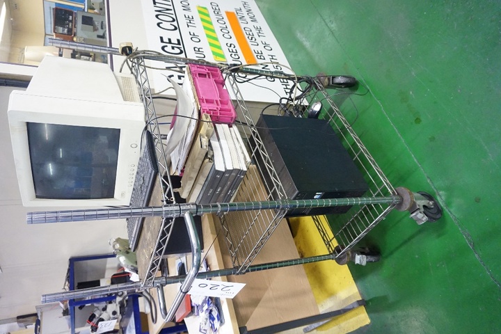 Mobile Steel Work Table 600mm x 500mm