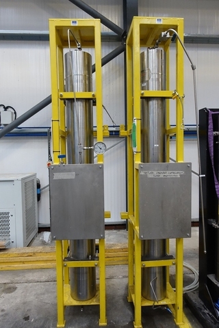 (2) Mascot Bond Piston Accumulators