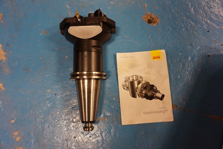 Spiro Grooving Tool Corebore XL CAT 50 Tooling