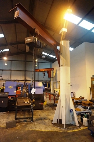 500kg SWL Jib Crane with Demag Hoist