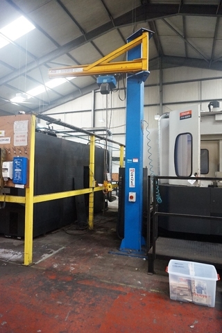 630kg SWL Jib Crane with Abus Hoist