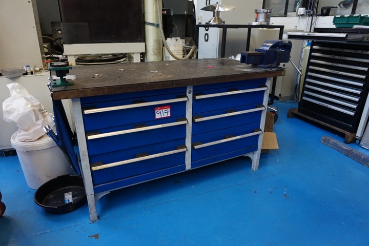 6-Drawer Workbench with Toolsetter & Senator Record Vice