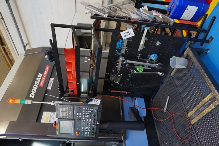 (3) Hand Tooling Benches (Excluding Contents)