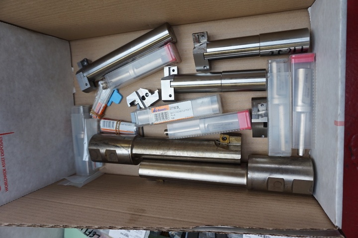 Box of Turning Tools