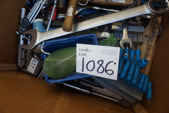 Box of Various Hand Tools