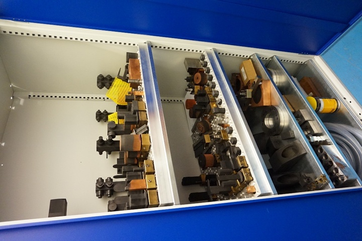 Cupboard with Qty of Erowa Tooling