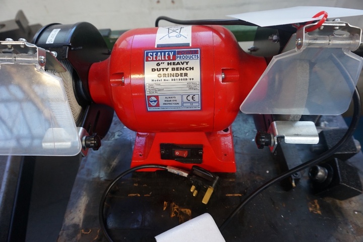 Sealey 6" Heavy Duty Bench Grinder