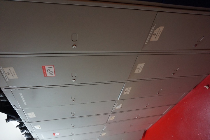 Bisley 3 Unit Two Section Lockers