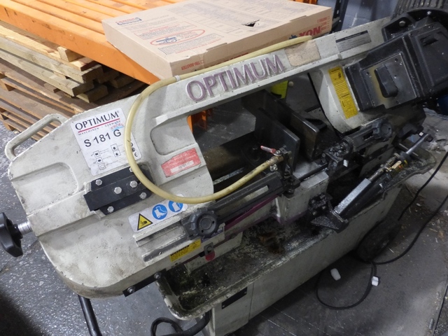 Optimum S181G Horizontal Bandsaw