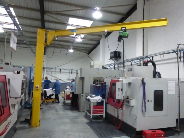 Jib Crane with Stahl ST05 Hoist