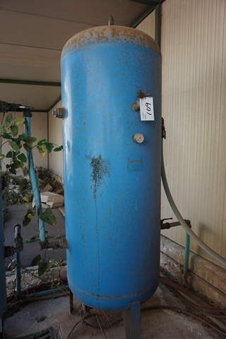 1001 litre welded steel vertical Air Receiving Tank