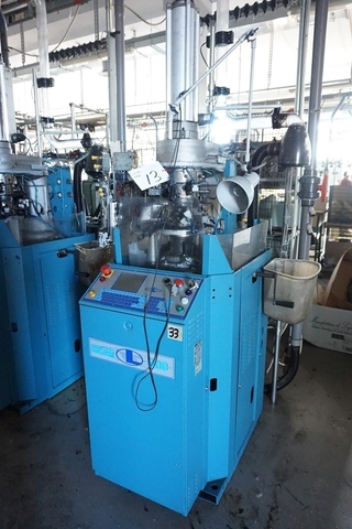 Lonati 900 Bravo 936 SER Hosiery Knitting Machine; 3 1/2" dia; 240 Needle Count; 22 Gauge