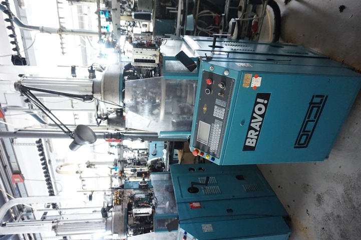 Lonati Bravo 852 Hosiery Knitting Machine; 4'' diameter; 176 Needle Count; 14 Gauge