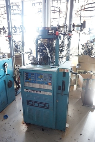 Lonati LR Junior Hosiery Knitting Machine; 4" diameter; 176 Needle Count; 14 Gauge