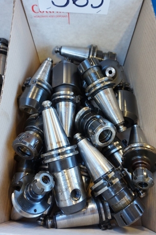 Box of CAT 40 Tooling