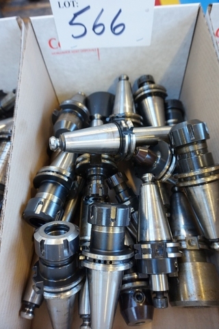 Box of CAT 40 Tooling