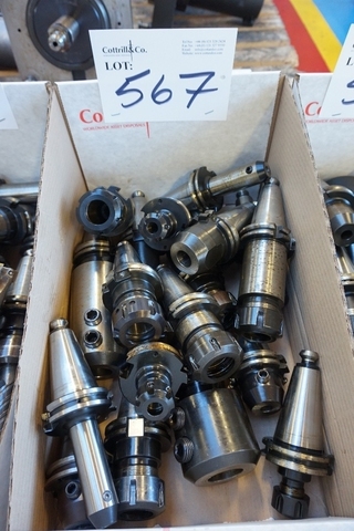 Box of CAT 40 Tooling