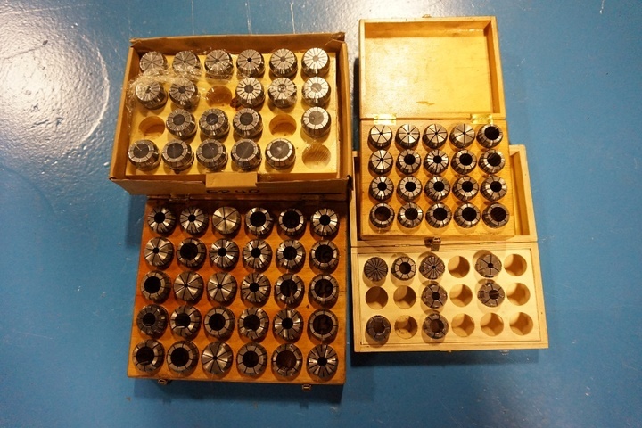 (4) Boxes of Collets