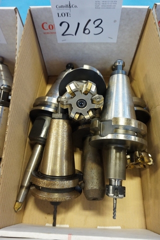 Box of CAT 50 Tooling