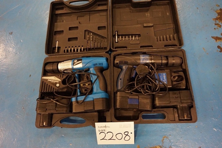 Silverline Battery Drill and Nu Power Battery Drill