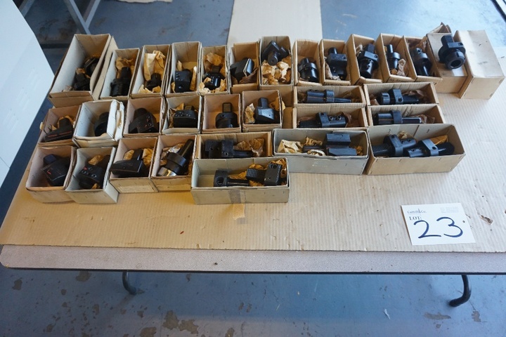 Qty of VDI 40 Tooling (Unused)