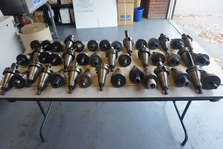 Qty of BT 50 Tooling & Collets