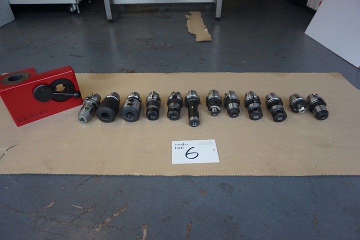 Qty of HSK 63 Tooling