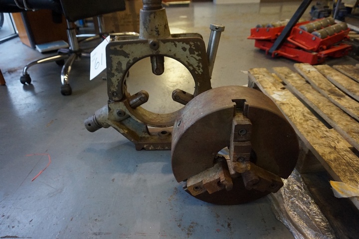 Colchester Steady & 12 3/4" 3 Jaw Chuck