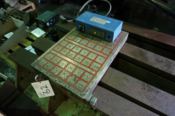 Electronic Magnetic Chuck, 410mm x 620mm