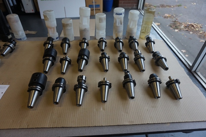 Qty of Unused BT40 & CAT 40 Tooling