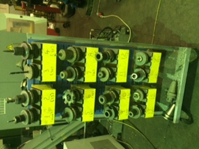 Rack of BT50 Tooling