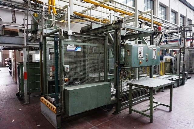 Muller Martini Type Avanti Plus Horizontal Log Stacker with Palletiser