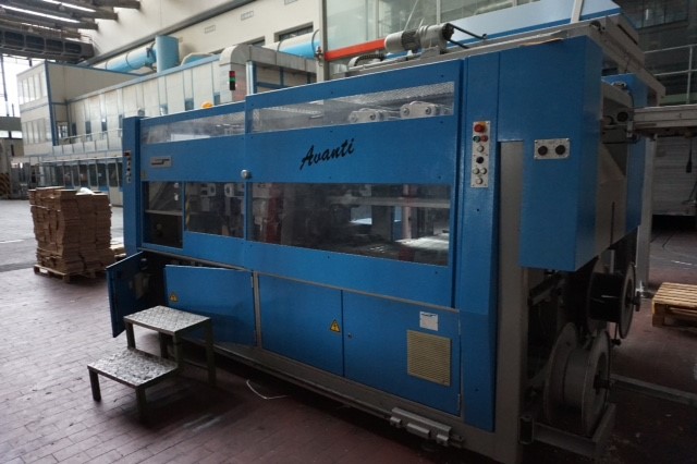 Muller Martini Type 0377.04.05 Avanti Horizontal Log Stacker with Palletiser