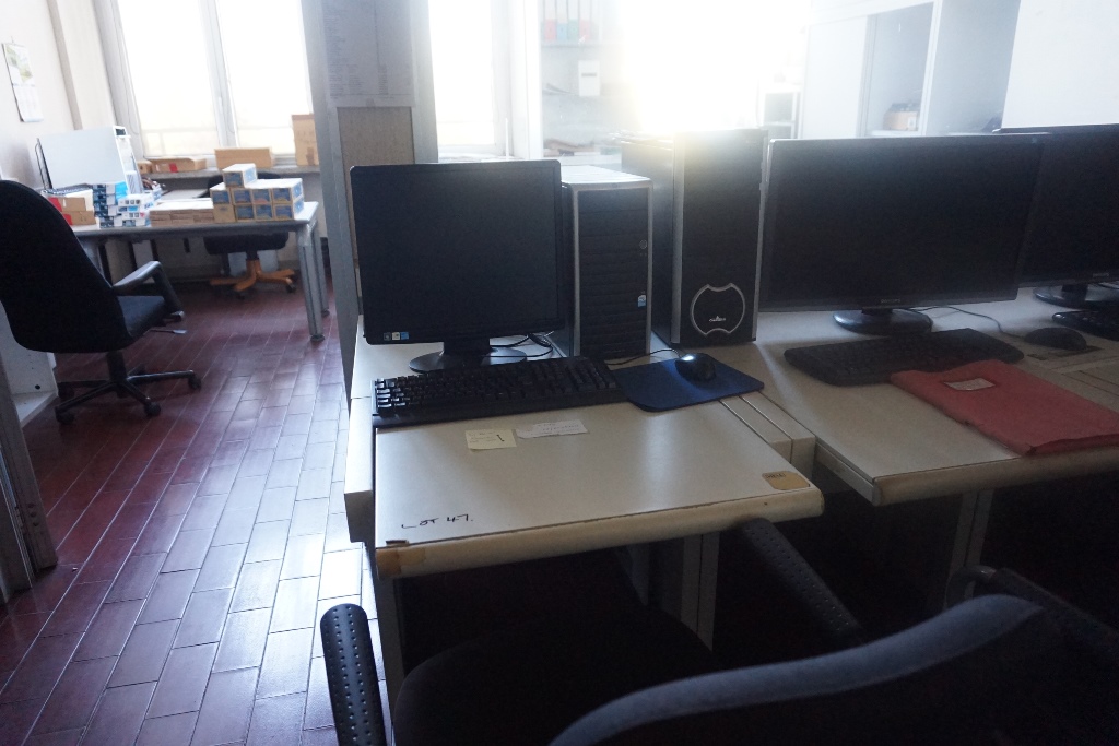 Quantity of Workstations with PC's and Screens