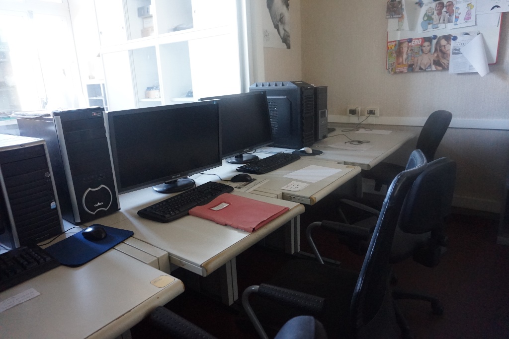 Quantity of Workstations with PC's and Screens