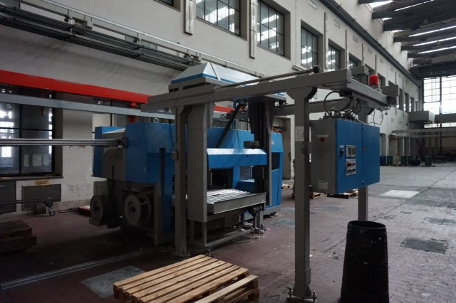 Muller Martini Type 0377.04.05 Avanti Horizontal Log Stacker with Palletiser