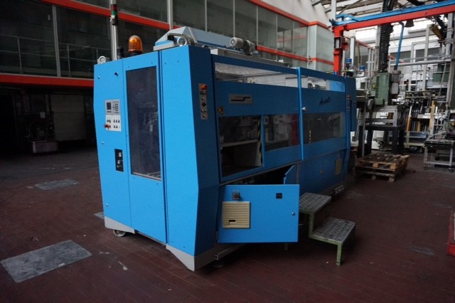 Muller Martini Type 0377.04.05 Avanti Horizontal Log Stacker with Palletiser