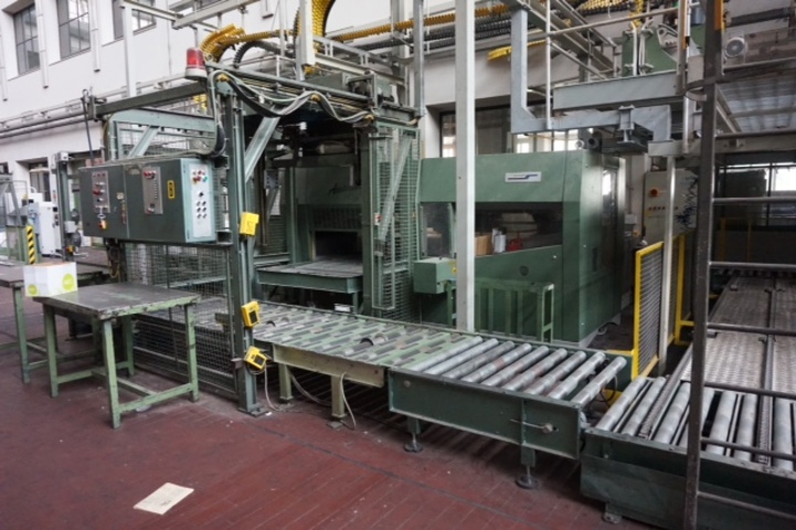 Muller Martini Type Avanti Plus Horizontal Log Stacker with Palletiser