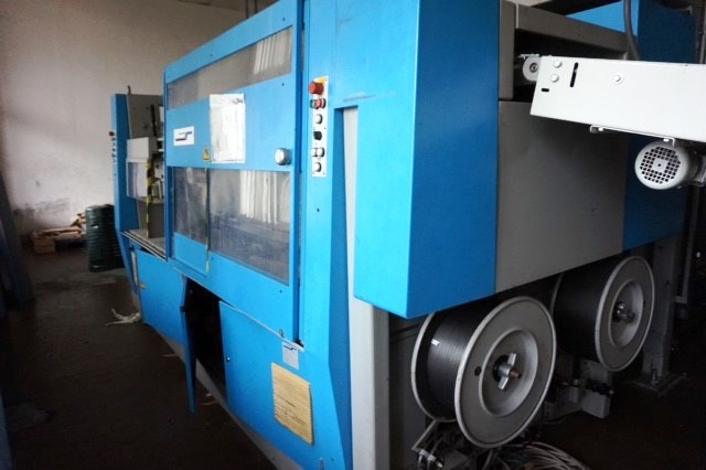 Muller Martini Type Horizontal Log Stacker with Palletiser