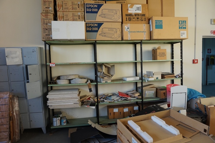 (2) x Steel Cupboards with contents