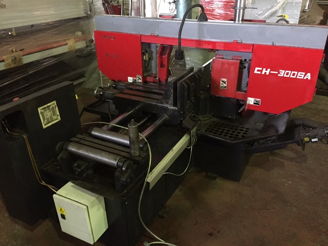 CH 300 SA Double Column Automatic Horizontal Mitre Cutting Bandsaw
