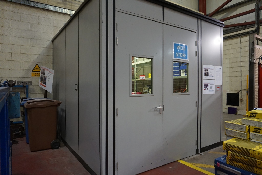 3-Sided Room, 3m x 3.6m x 2.8m High Approx