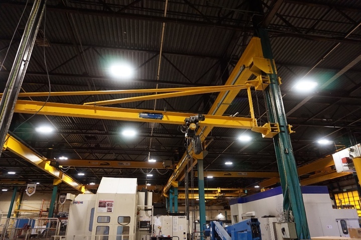 Jib Arm with 500kg Morris Hoist