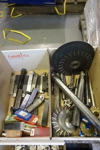 Box of Boring Bars and Carbide Tip Holders