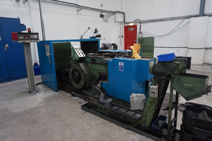 Carlo Salvi Single Die 2 Blow Cold Heading Machine