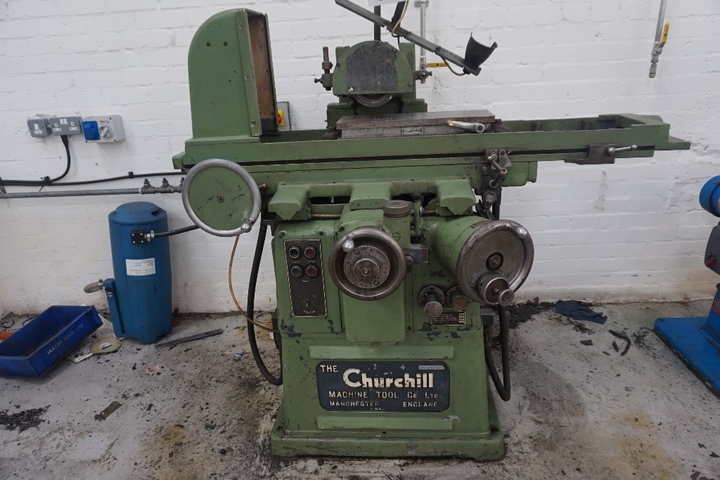 Churchill Surface Grinder with Magnetic Chuck