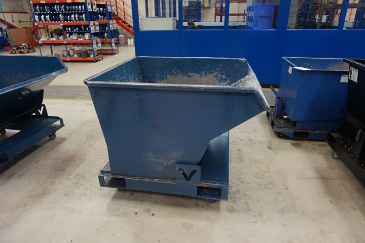 Swarf Tipping Skip