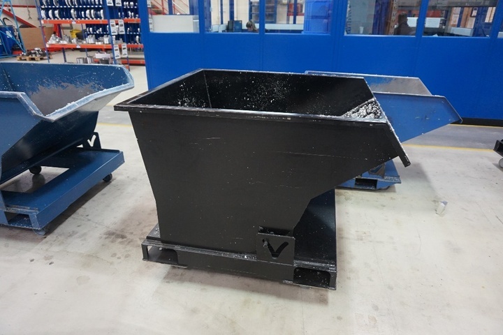Swarf Tipping Skip