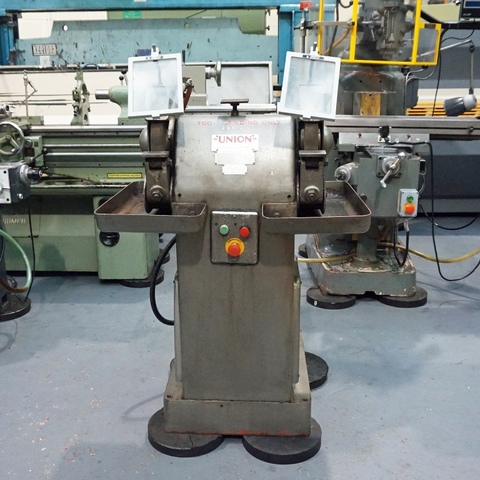 Union Type G12 Double Ended Pedestal Tool Grinder