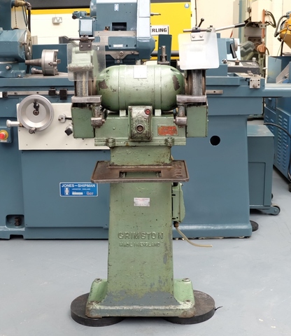 Grimston Heavy Duty Double Ended Pedestal Tool Grinder
